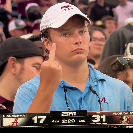 Upset Bama Kid