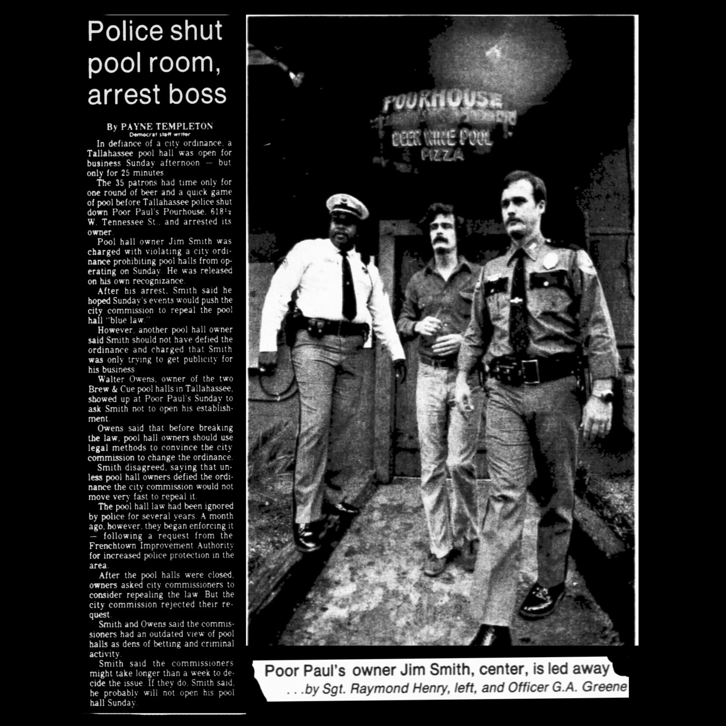 Poor Paul’s Pool Hall